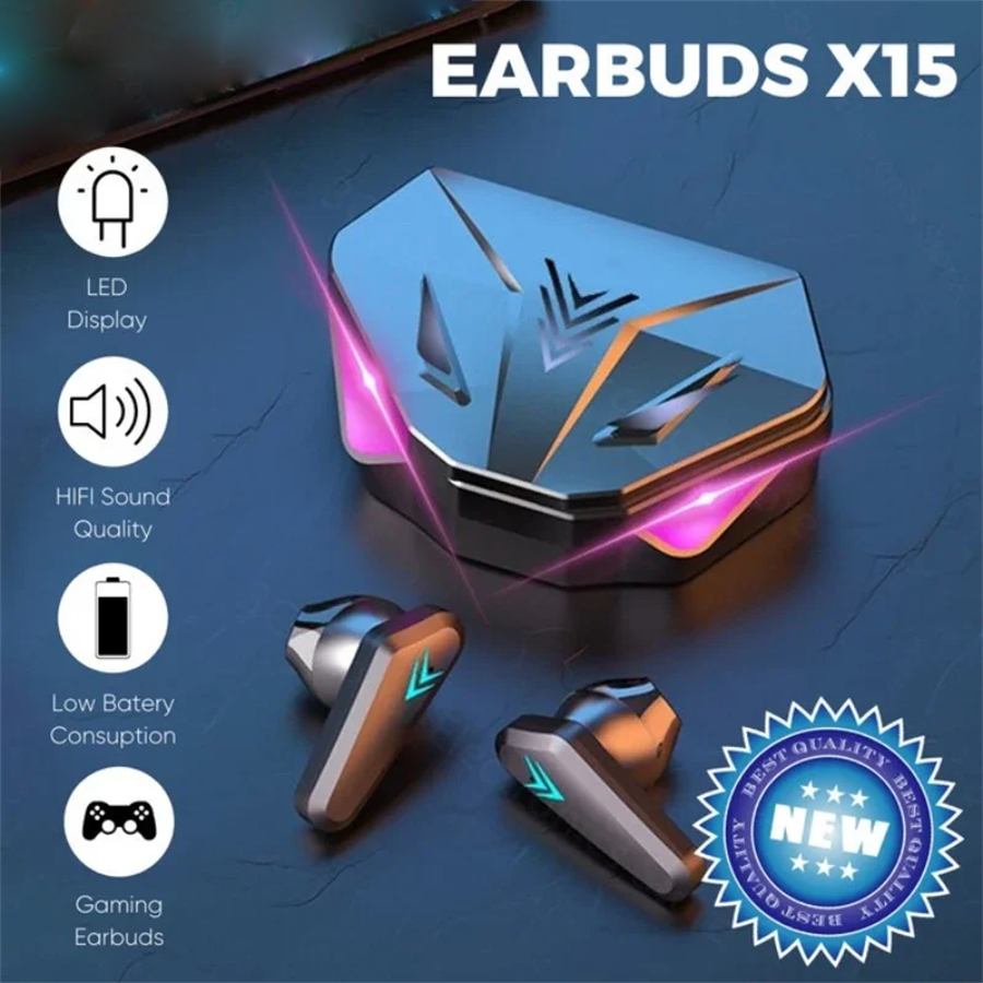 Esports Gaming Gear - X15 TWS Беспроводные наушники Bluetooth наушники