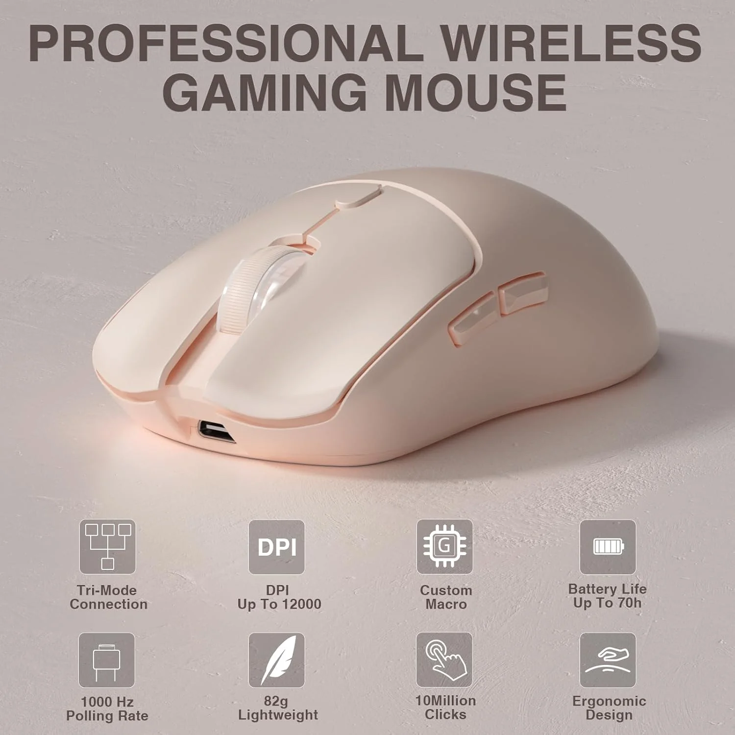 Gaming Esports Esports - Беспроводная игровая мышь AULA SC580X с