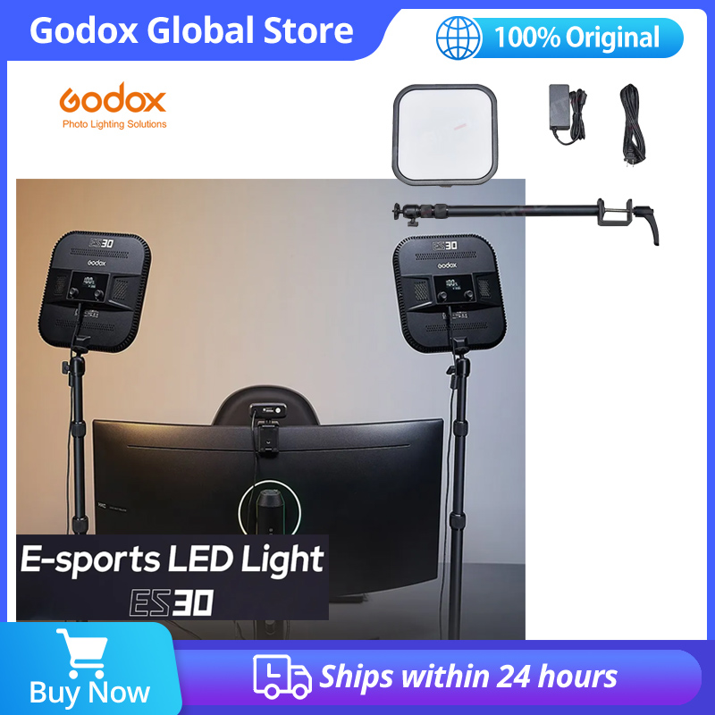 Esports Gaming Photo - Светодиодный игровой светильник Godox ES30, комплект