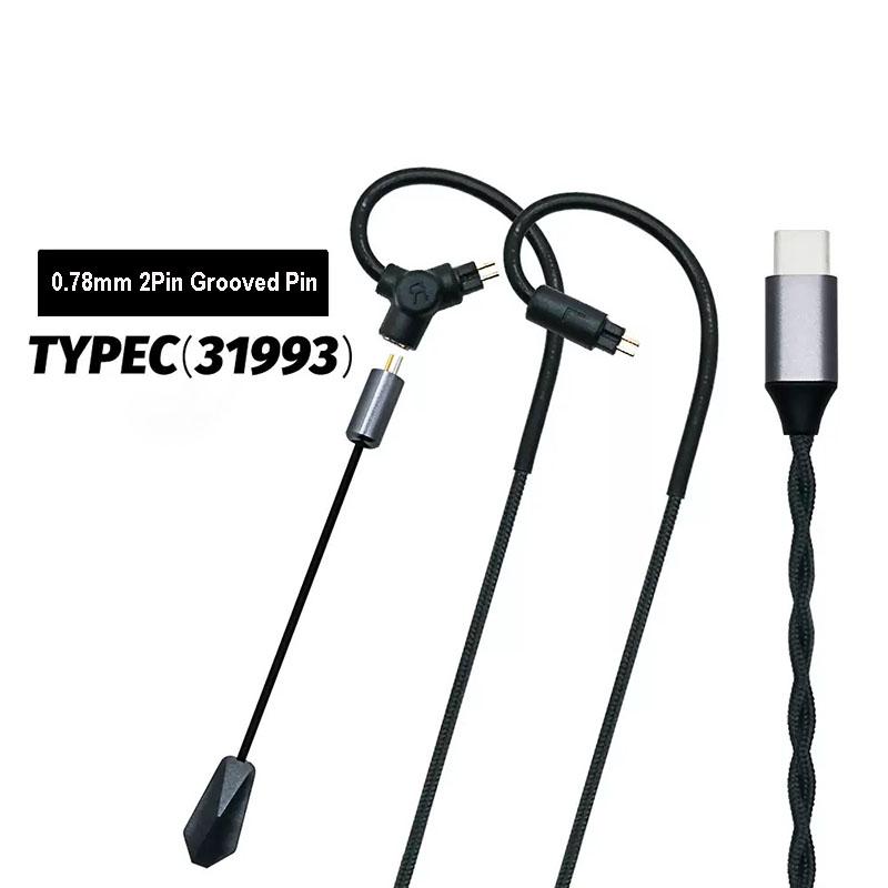 Esports Gaming Headset - Кабель для игровых наушников 0.78 QDC