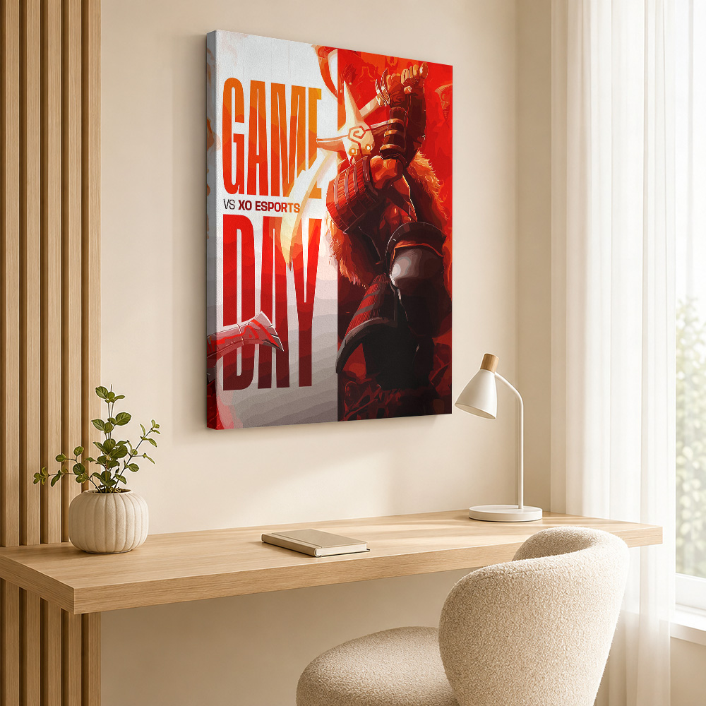 Постер на холсте в рамке Game  – обзор и цена Esports Gaming Photo