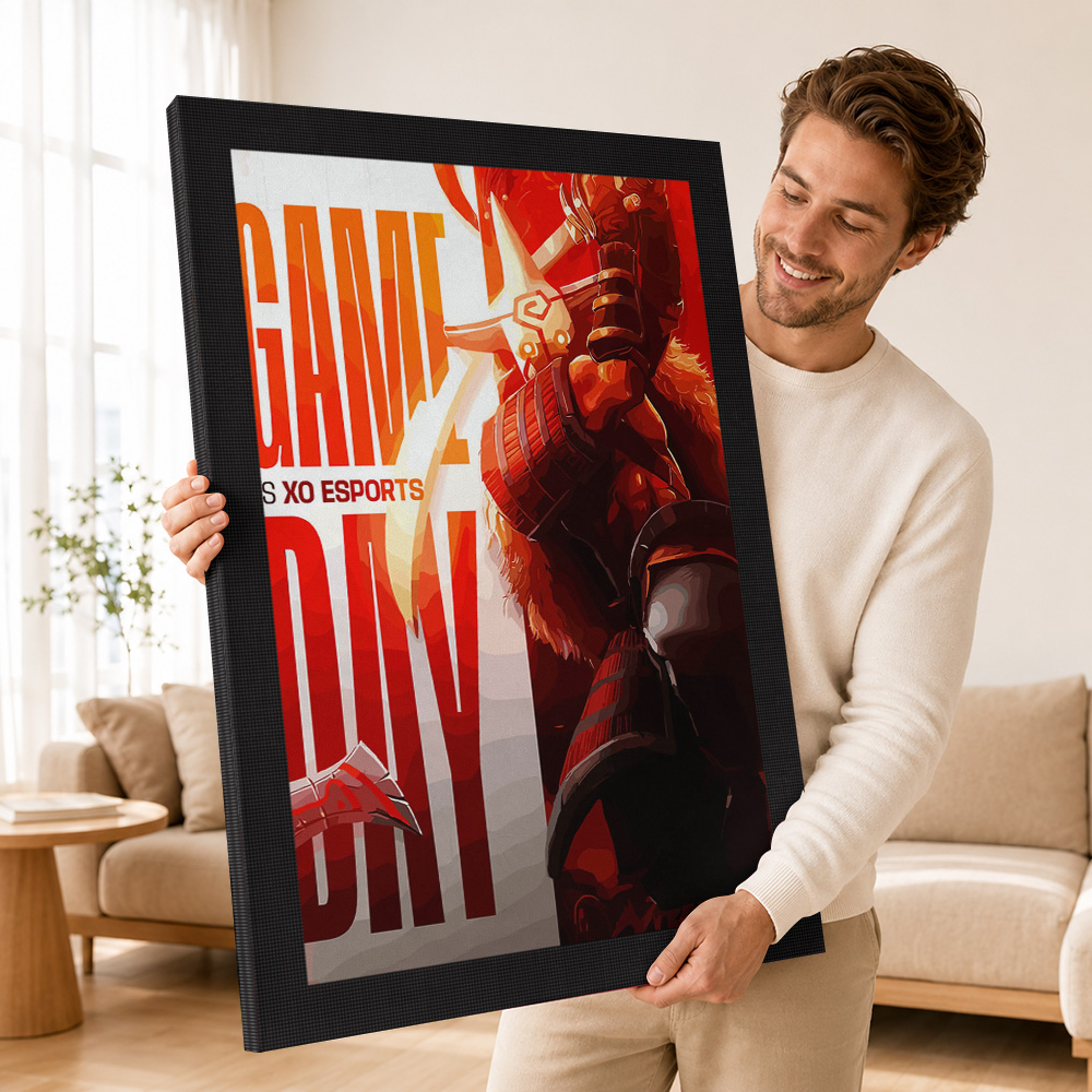 Постер на холсте в рамке Game  – обзор и цена Esports Gaming Photo