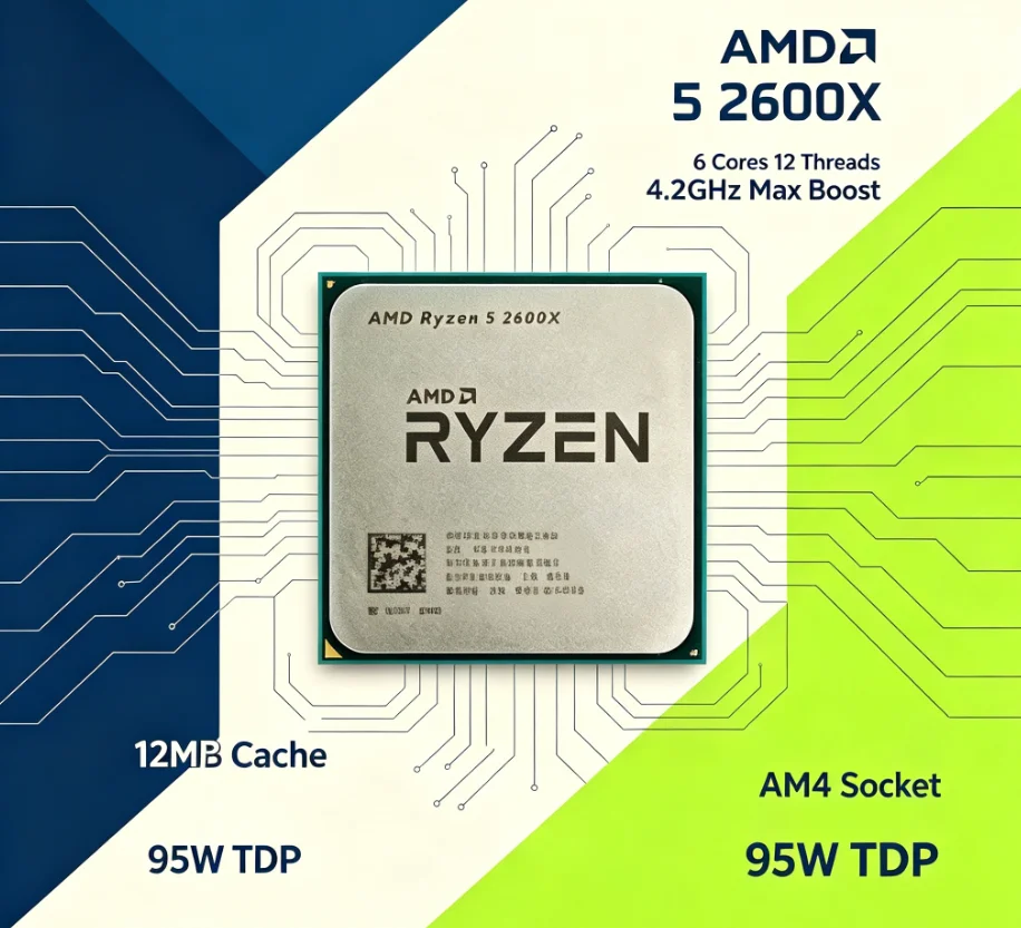 Процессор AMD R5 2600X 12 нм A – обзор и цена Gaming Esports Esports